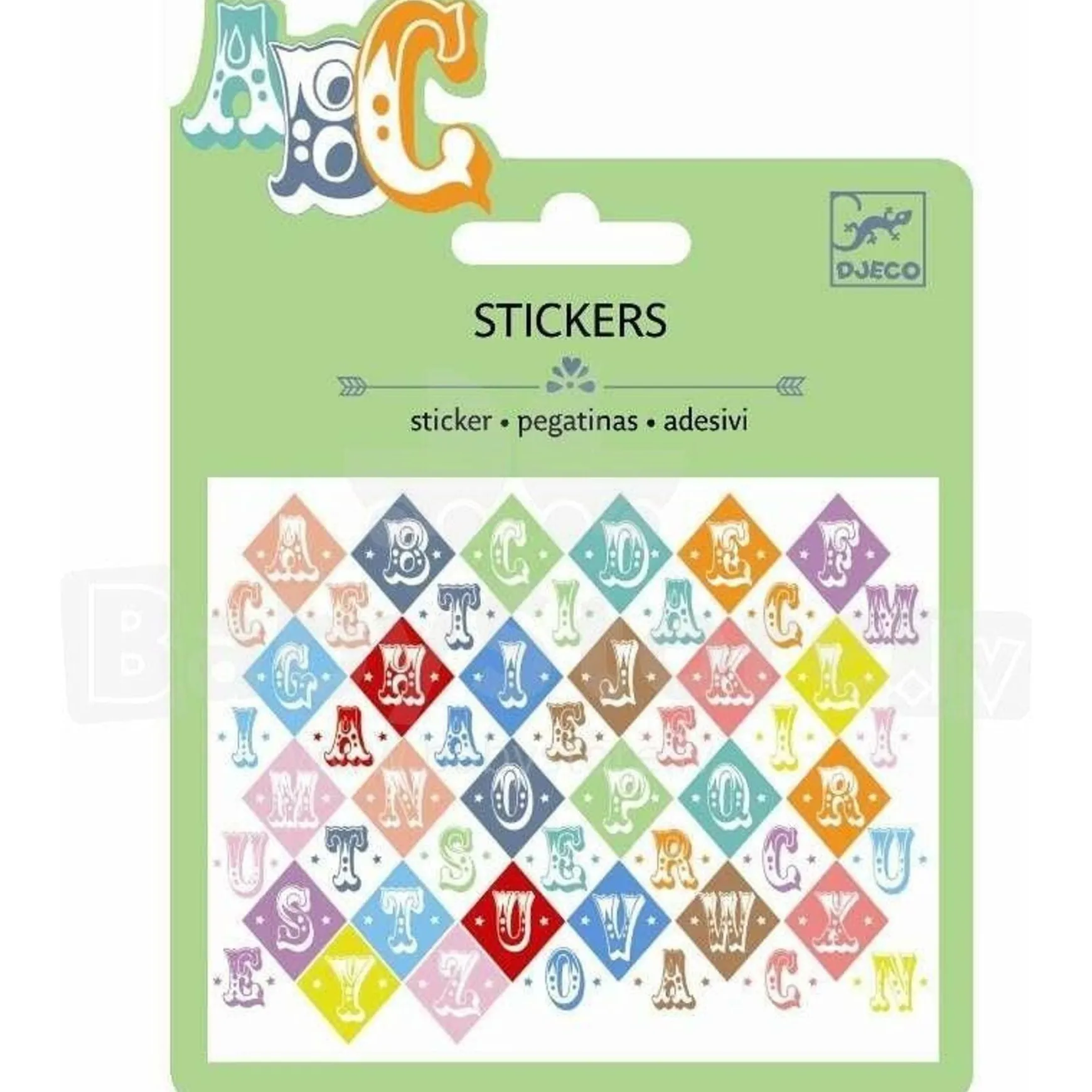 ABC stickers