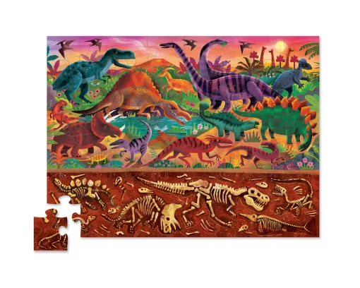 Above u0026 Below 48 Piece Puzzle - Dinosaur World