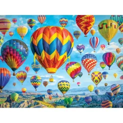 Balloons in Flight 1000 Piece Puzzle