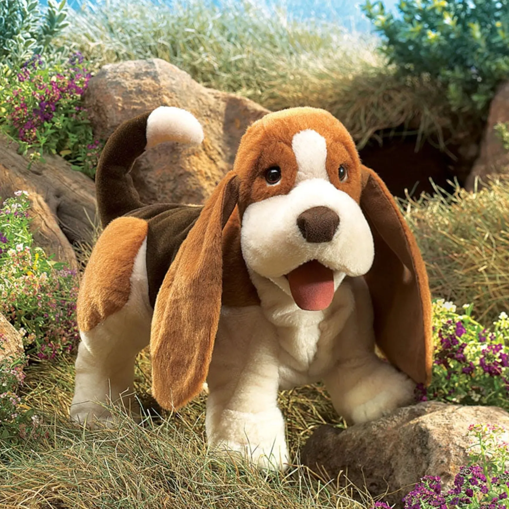 Basset Hound Puppet