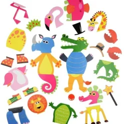 Bath Time Stickers - Weird and Wonderful Animals (In Box)