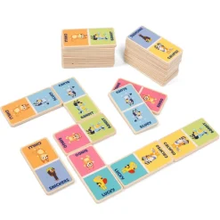 Bluey Wooden Dominoes