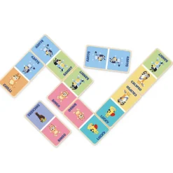 Bluey Wooden Dominoes