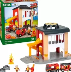 BRIO - Fire Station 12 pieces