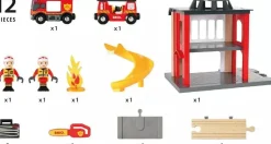 BRIO - Fire Station 12 pieces
