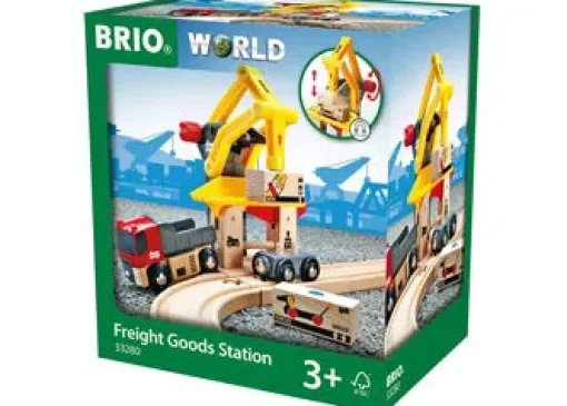 BRIO - Freight Goods Station 6 pieces