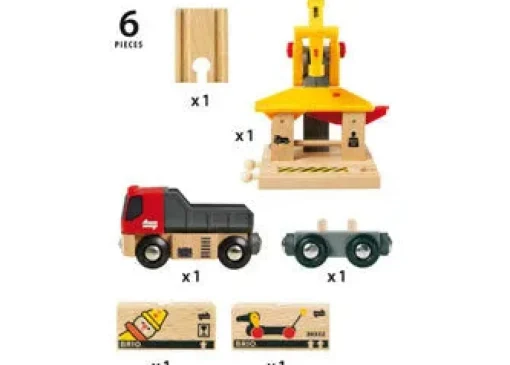 BRIO - Freight Goods Station 6 pieces