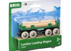 BRIO - Lumber Loading Wagon 4 pieces