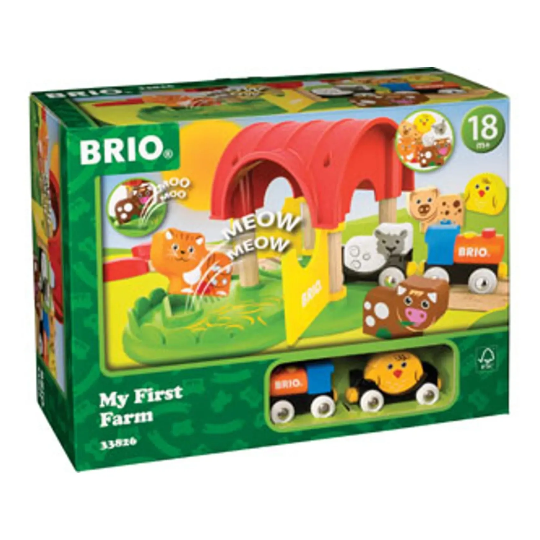 BRIO - My First Farm 12 Pieces