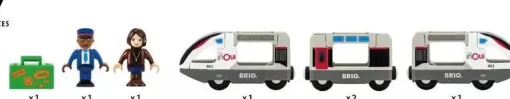 BRIO - TGV High Speed Train 7 pieces