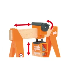 BRIO Crane - Gantry Crane 4 pieces