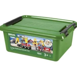 BRIO Set - Cargo Railway Deluxe Set 54 pieces