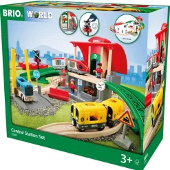 BRIO Set - Central Station Set 37 pieces