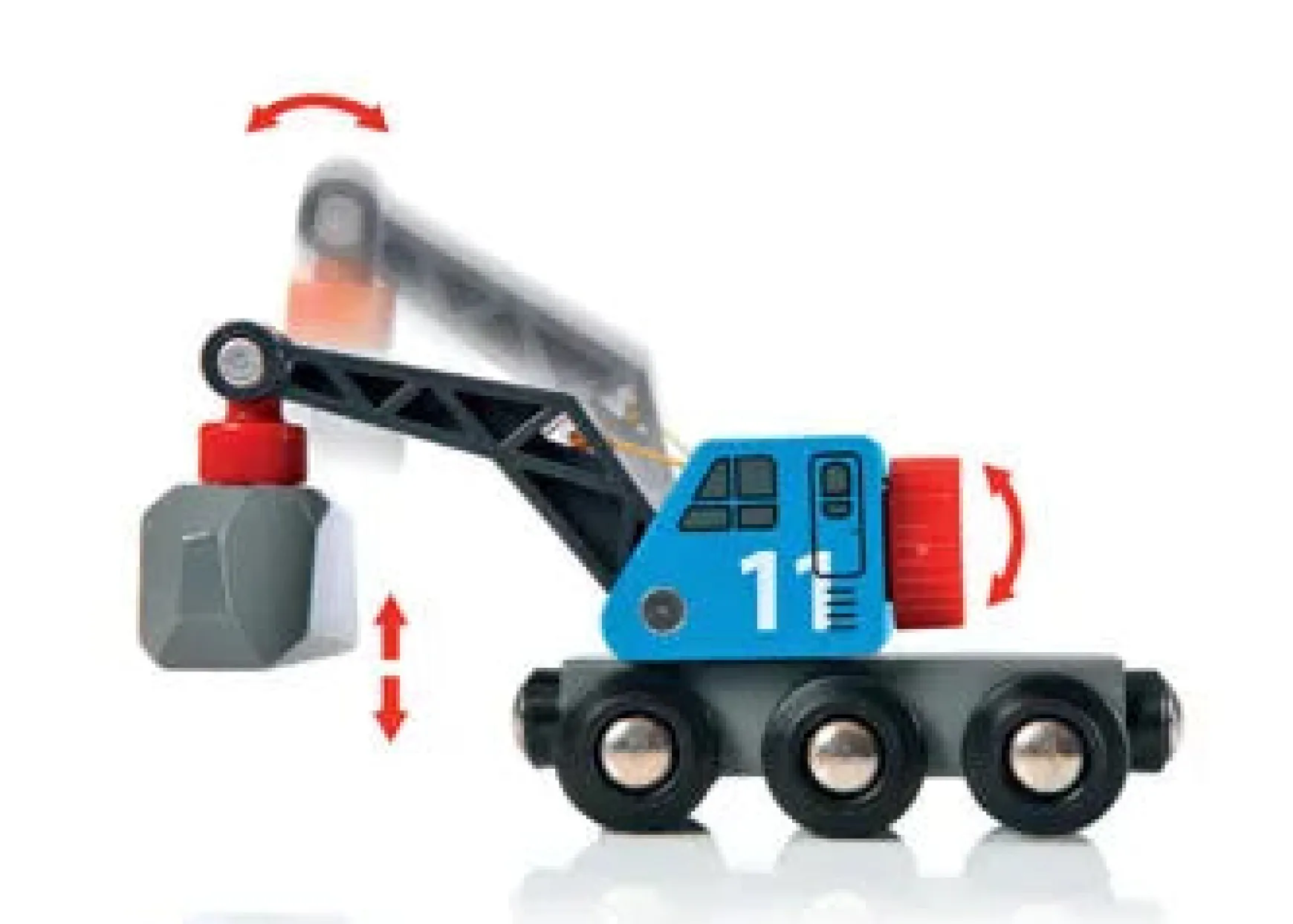 BRIO Set - Rail u0026 Road Loading Set 32 pieces