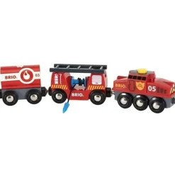BRIO Train - Rescue Firefighting Train 4 pieces