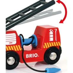 BRIO Train - Rescue Firefighting Train 4 pieces