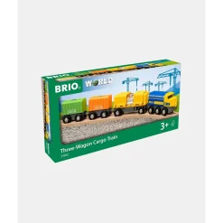 BRIO Train - Three-Wagon Cargo Train 7 pieces