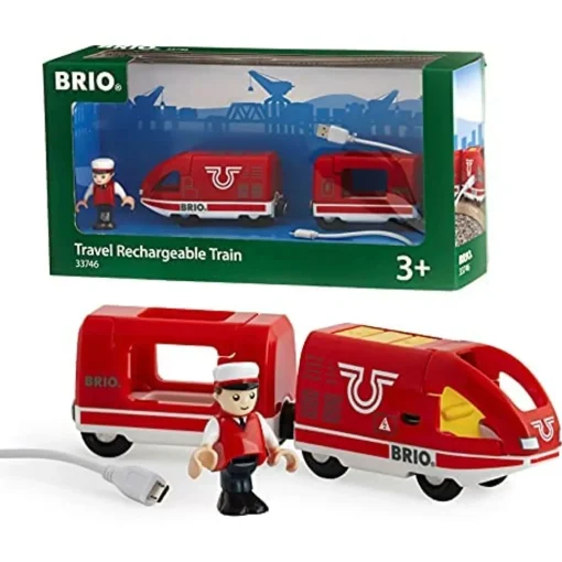 BRIO Train - Travel Rechargeable Train 4 pieces