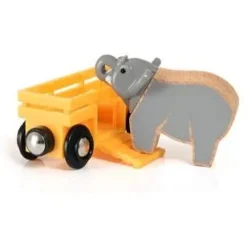 BRIO Vehicle - Elephant and Wagon 2 pieces