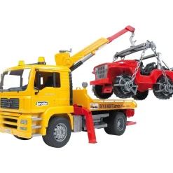 Bruder | MAN TGA Breakdown Truck with CC Vehicle 1:16
