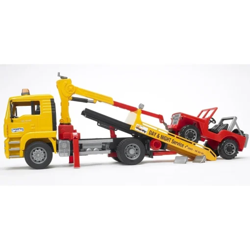 Bruder | MAN TGA Breakdown Truck with CC Vehicle 1:16