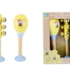 Buzzy Days Bee Maraca and Bellstick Set