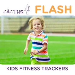 Cactus - Flash - Kids Fitness Activity Tracker - Black