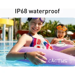 Cactus - Flash - Kids Fitness Activity Tracker - Black