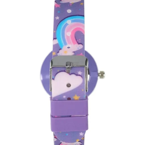 Cactus - Primary - Kids Watch - Purple - Rainbows