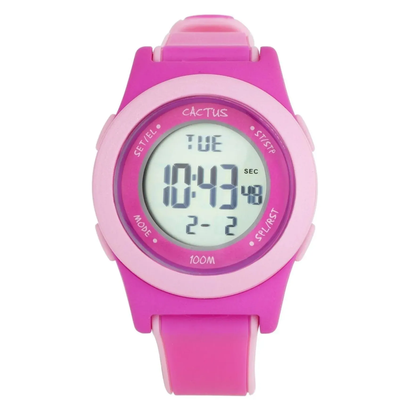 Cactus - Shine - Digital Kids Watch - Pink