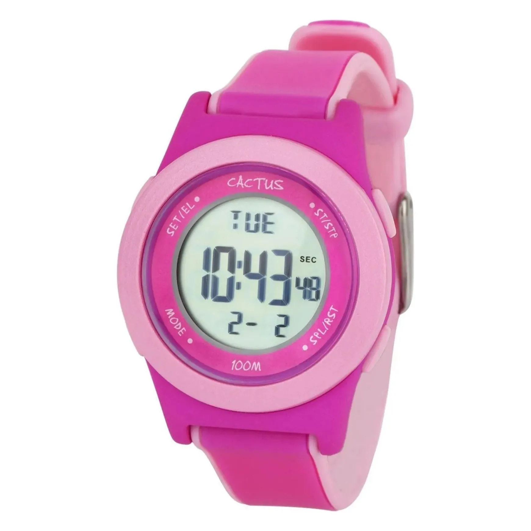 Cactus - Shine - Digital Kids Watch - Pink