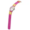 Cactus - Time Teacher - Girls Kids Watch - Pink / Yellow with Flowers