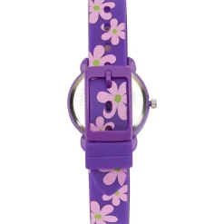 Cactus - Timekeeper - Kids Watch - Purple / Flowers