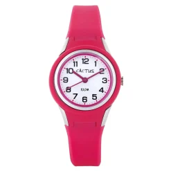 Cactus Watches | Tropical | Kids Waterproof Watch | Pink