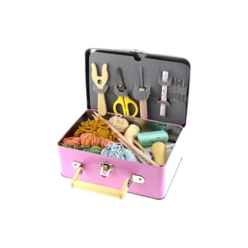 Calm u0026 Breezy Knitting Craft Kit in Tin Case