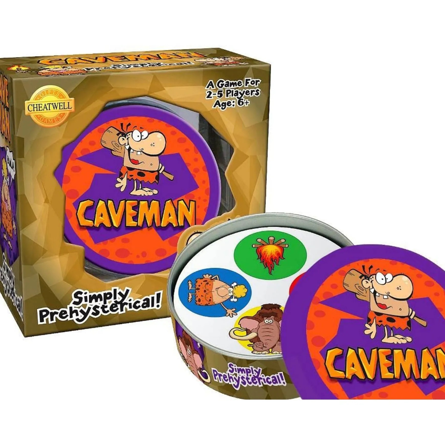 Cave Man Card Game (Tin)