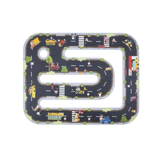 City Road Puzzle Playmat