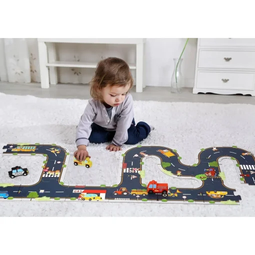 City Road Puzzle Playmat