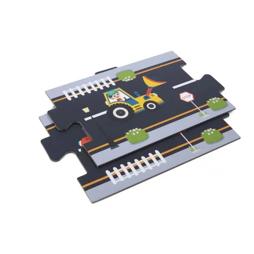 City Road Puzzle Playmat