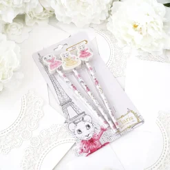 Claris Pencils with Topper (Set of 3)