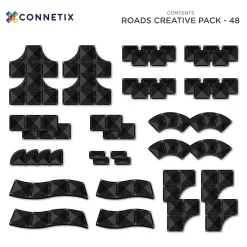 Connetix | Creative Roads Pack 48pc
