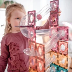 Connetix 106 Piece Pastel Ball Run