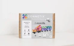 Connetix Pastel Transport Pack 50 Piece