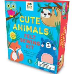 Cute Animals Felt Sewing Kit
