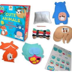 Cute Animals Felt Sewing Kit
