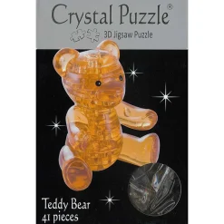 3D Brown Teddy | Crystal Puzzle