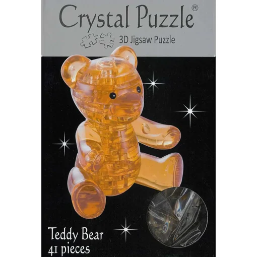 3D Brown Teddy | Crystal Puzzle