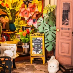 DIY Book Nook | Floral Corner