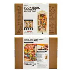 DIY Book Nook | Floral Corner