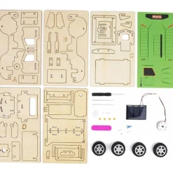 DIY 3D Wooden Solar Truck Science u0026 Craft Kit